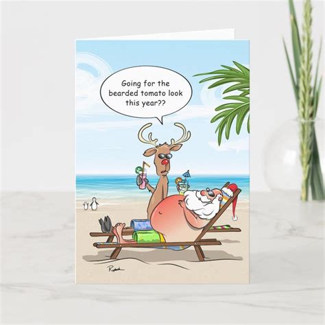 funny christmas cards santa holiday warm wishes funny christmas cards