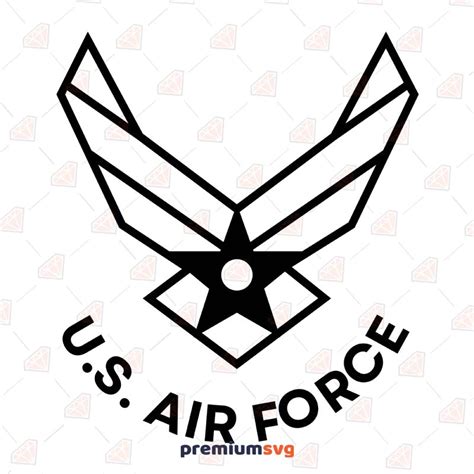 Us Air Force Logo Svg Cut File Premiumsvg