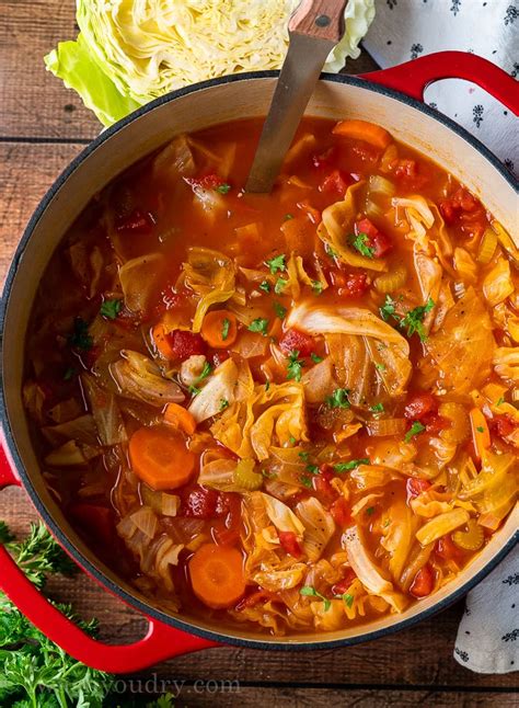 Easy Cabbage Soup Recipe Recipe Cabbage Soup Diet Recipe Easy Cabbage Soup Cabbage Soup