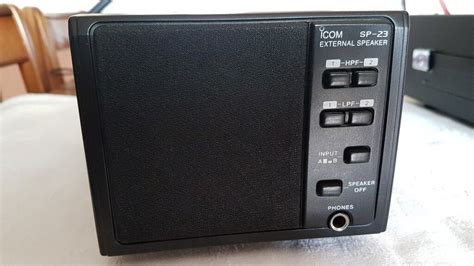 Icom Sp 23 Speaker Ideal For Ic 7300 Ic 756pro Iiiii Ic 7800 Ic