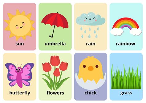 Spring Season Flashcards Use Online Or Pdf Download