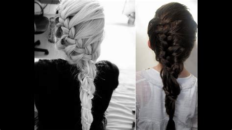 How To French Lace Braid Youtube