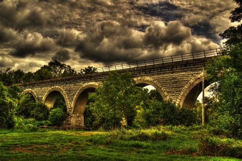 5 Arch Railroad Bridge 5 Arch Stone Railroad Bridge Over T Flickr