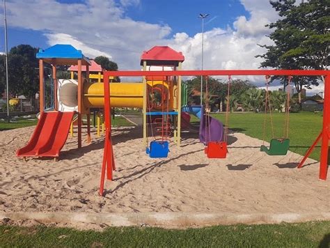 Após Revitalização Parque Da Cidadania Ganha Novo Playground