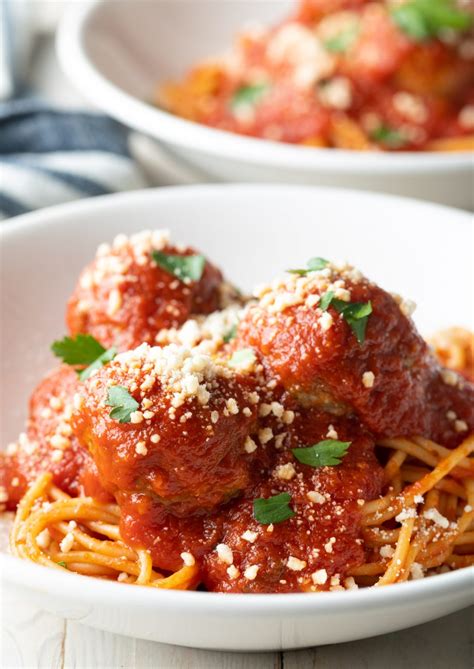 Oven Baked Meatballs Old School Italian Meatball Recipe A Spicy Perspective