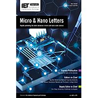 The journal covers all aspects of nanoscience and nanotechnology and their subdisciplines. Micro & Nano Letters | Publons