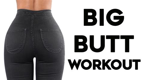 🍑 how to make your butt bigger 4 bootylicious workouts for bigger and rounder butt youtube