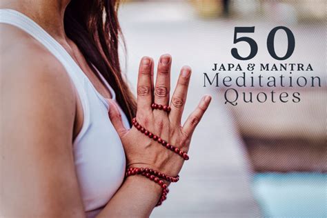 Japa And Mantra Meditation Quotes Japa Mala Beads