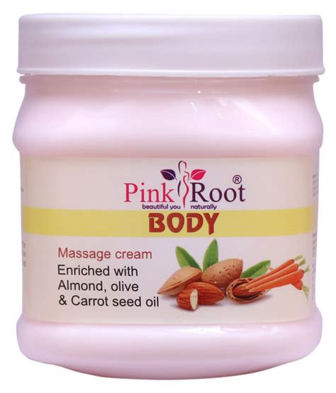 Pink Root Body Massage Cream Gm With Fem Gold Bleach Day Cream Gm