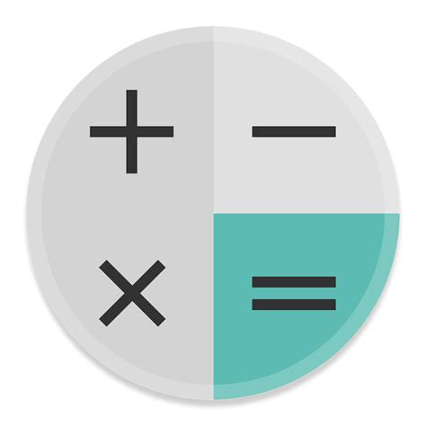 Calculator Icon Button Ui System Apps Iconset Blackvariant