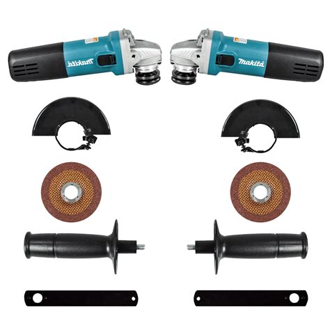 Makita 7 5 4 1 2 In Corded Angle Grinder With AC DC Switch 2 Pack