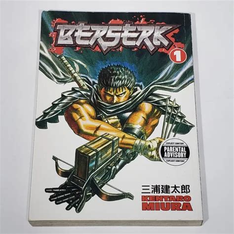 Berserk Vol 1 English Manga Graphic Novel Kentaro Miura Mature Readers