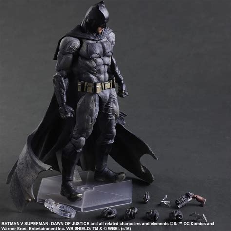 Batman Action Figures Play Arts Kai Dawn Of Justice Pvc Toys 270mm
