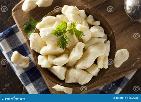 White Dairy Cheese Curds Stock Image Image Of Parsley 40734517