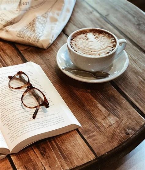A Book And Coffee Coffee Shop Aesthetic Coffee Photography Coffee Cafe