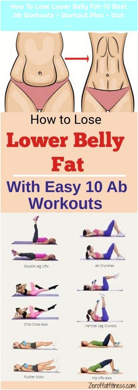 That means your workouts should focus on setting fire to what bit of fat you have. How To Lose Lower Belly Fat-10 Best Ab Workouts - Workout ...