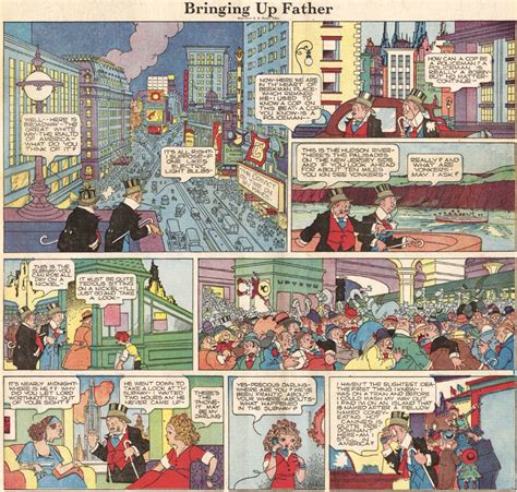 Bringing Up Father Comic Strip By George Mcmanus That Ran From 1913 To