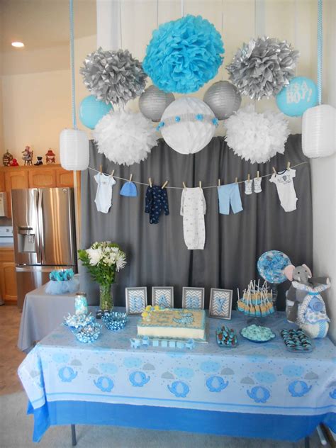 A simple idea for baby shower decorations is to decorate cups & gift bags with cute baby stickers. 17 Unique Baby Shower Ideas For Boys