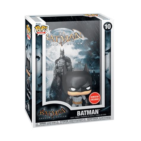 Buy Pop Game Covers Batman Arkham Asylum At Funko