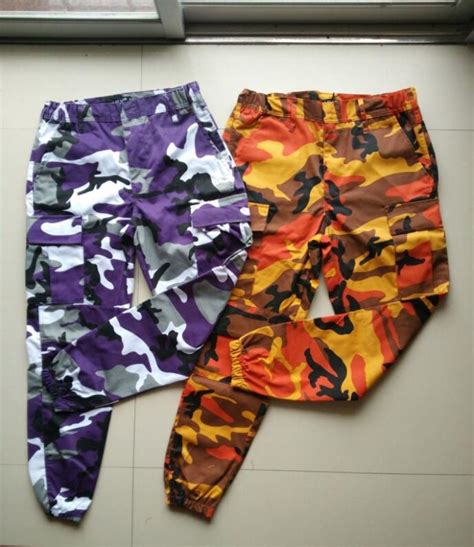 Widest selection of new season & sale only at lyst.com. Pants Men and Women Sweatpants Purple Pink Gray Camo Pants ...