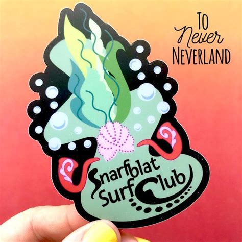Little Mermaid Sticker Surfer Sticker Skateboard Sticker ...