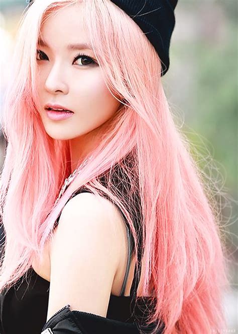 Pin By Ruki On Make Up Style Korea Girl Hair Colors Pink Hair Hair