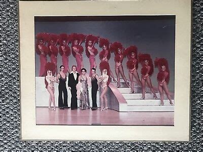 Topless Las Vegas Showgirls In Costum Color Framed Matted Large Photograph EBay