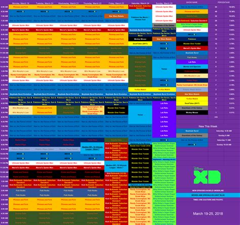 Disney Schedule Thread And Archive — Heres Disney Xd Usas Schedule