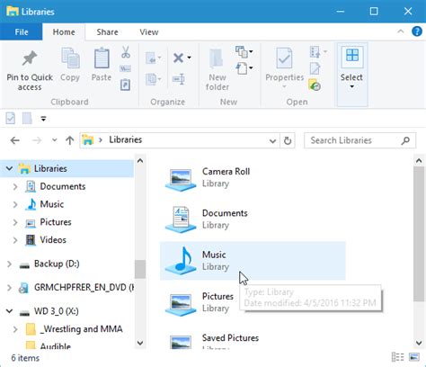 Windows 10 Tip Make Libraries Show Up In File Explorer