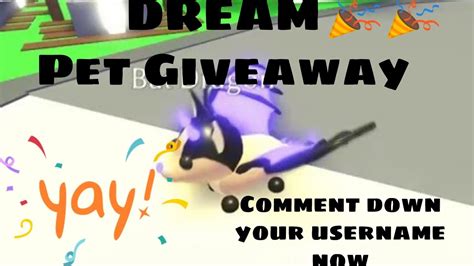 Comment Down Your Dream Pet To Get It🎉🎉(60k Special Giveaway)😍🥳🥰 - YouTube