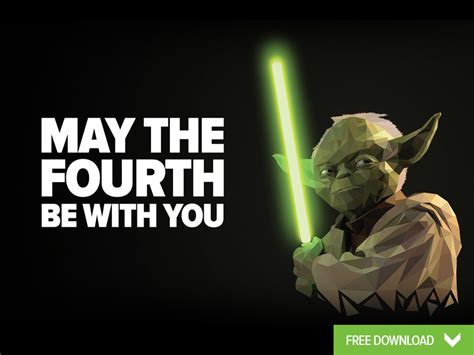 May The Fourth Be With You Wallpaper By Peter Spencer On Dribbble