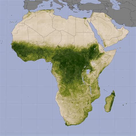 African Rainfall Map Jungle Maps Map Of Africa Rainfa