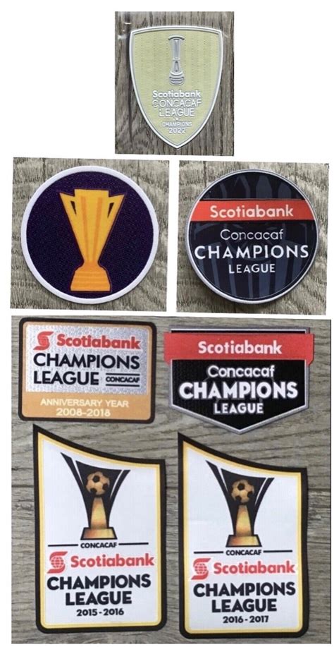Concacaf Scotiabank Champions League Patch Badge Pièce Flicken Parche