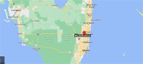 Where Is Plantation Florida What County Is Plantation In Where Is Map