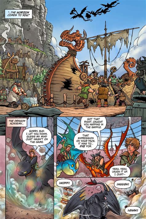 Titan Comics Dragons Riders Of Berk Vol 4 The Stowaway Review Warped Factor Words In