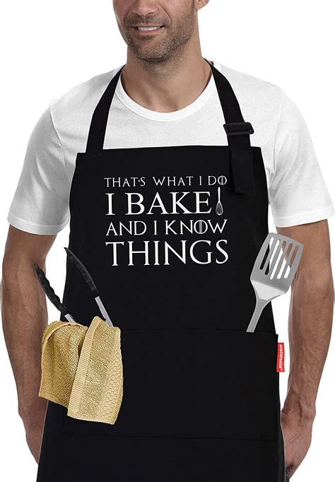 Baking Aprons For Women And Men Home Kitchen Cooking Apron With Pockets Cooking Ts For