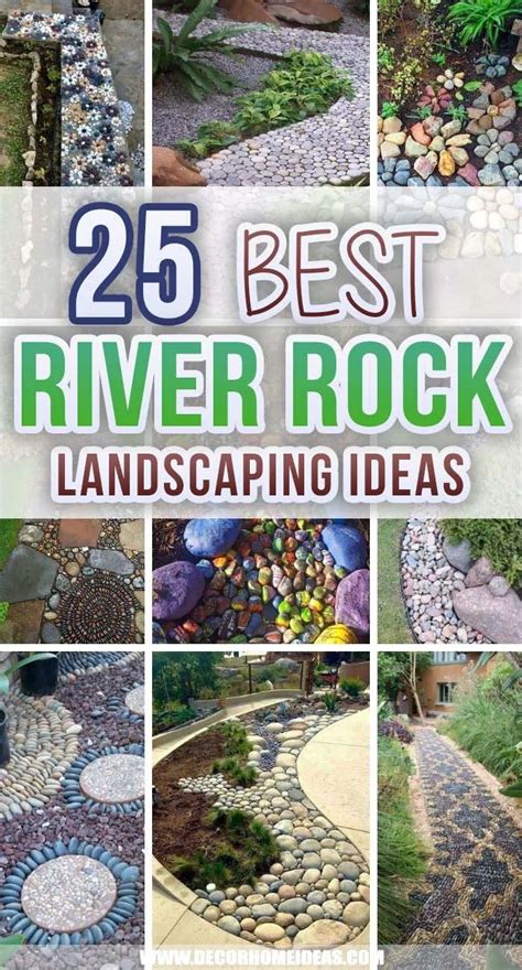 Amazing River Rock Landscaping Ideas To Spruce Up Your Garden Landscaping With Rocks River