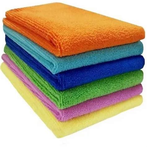 multicolor fancy microfiber cleaning towel quantity per pack 6 size 40 x 40 cm at rs 30