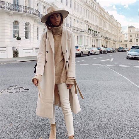 Outfit Of The Day Beige Neutrals Ton Sur Ton Hat Inspiration More On Fashionchick