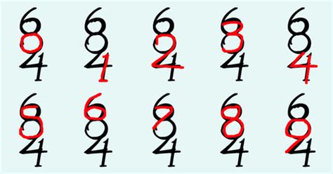 The first number on the left is your bank routing number. How Many Numbers Can You See In This Image?