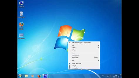How To Change Desktop Background Wallpaper Windows 7 Youtube