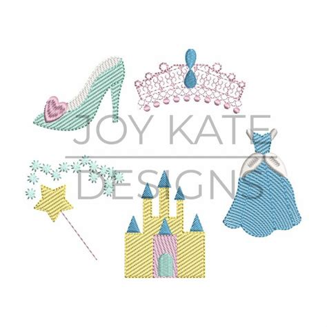 Build Your Own Princess Set Embroidery Design Joy Kate Designs
