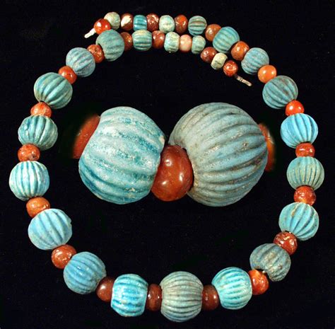 Ancient Glass And Faience Necklaces And Beads Of Antiquity And Medieval Times