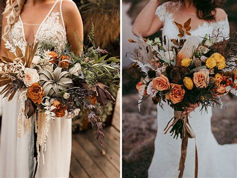 30 Stunning Wedding Bouquets For Autumn Brides To Inpire