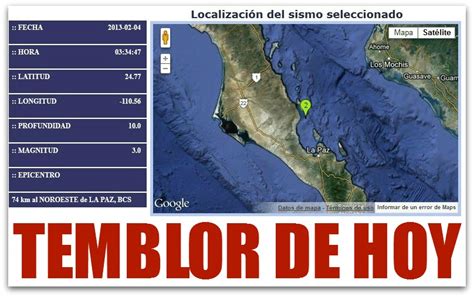 Un temblor a menudo es más notorio en las manos y los brazos. Vuelven temblores a La Paz - Colectivo Pericú