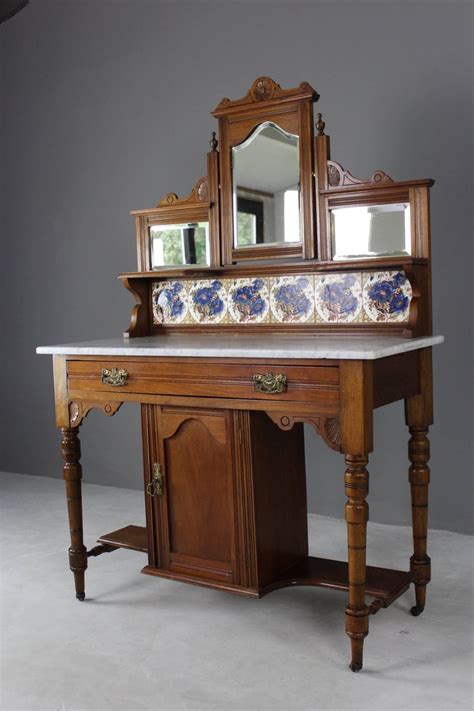 Antique Marble Top Washstand At 1stdibs