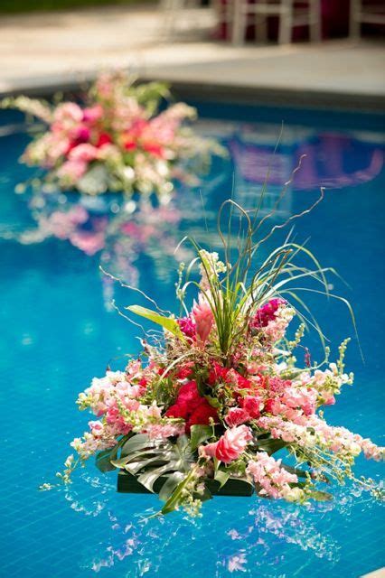 Perfect for weddings, graduations, anniversaries, baby showers and more. Just one bouquet in the middle of the pool might be really ...
