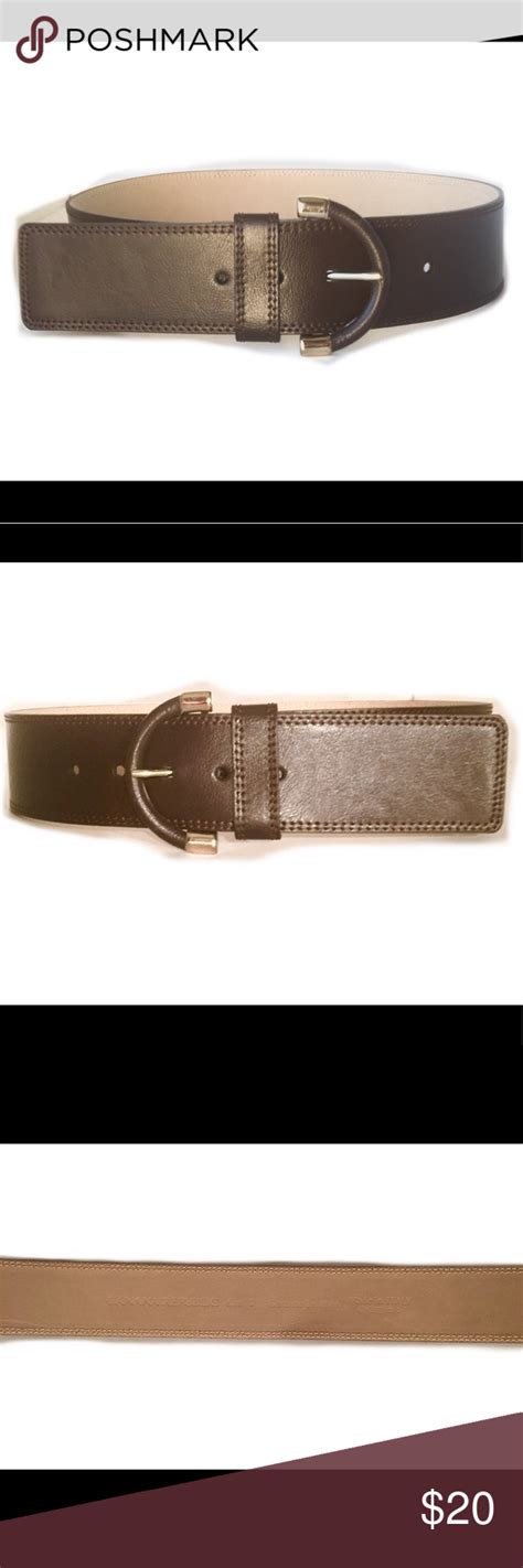 Banana Republic Leather Belt Made In Italy Size S