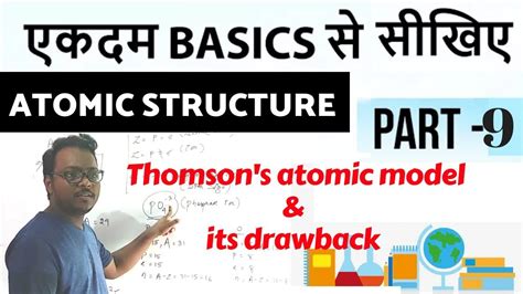 Thomsons Atomic Model And Its Drawback Atomic Structure Part 9