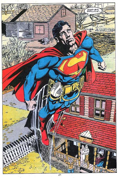 Dc Comics Of The 1980s Man Of Steel Week Favourite Superman Splash